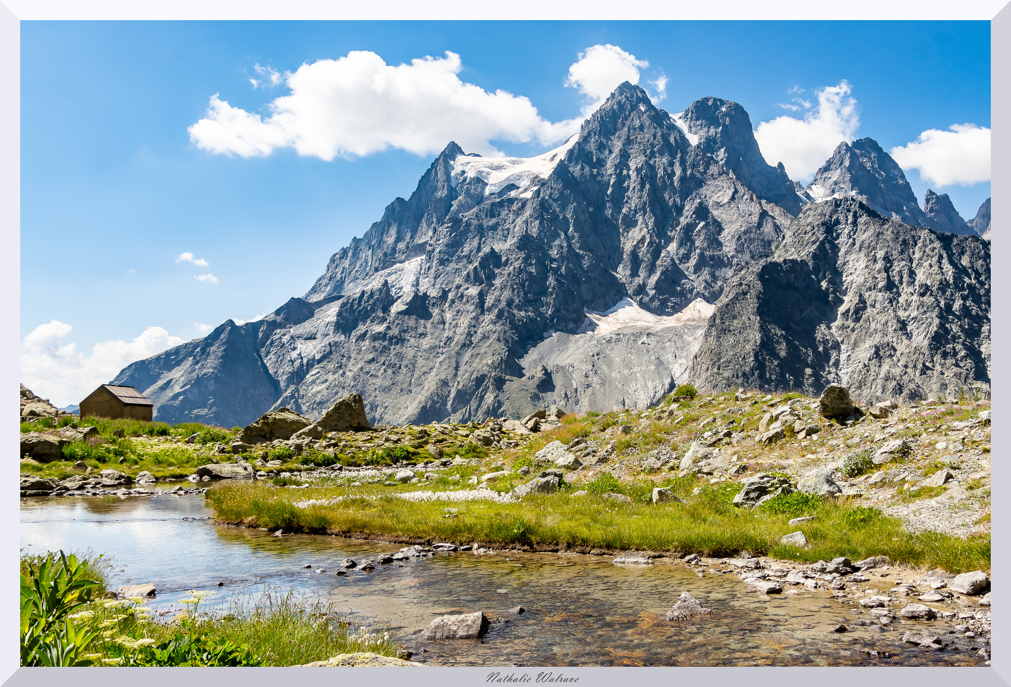 Sur le chemin vers le glacier blanc